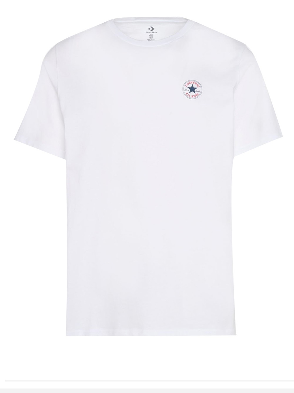 t-shirt converse chuck print da uomo - bianco taglia xl