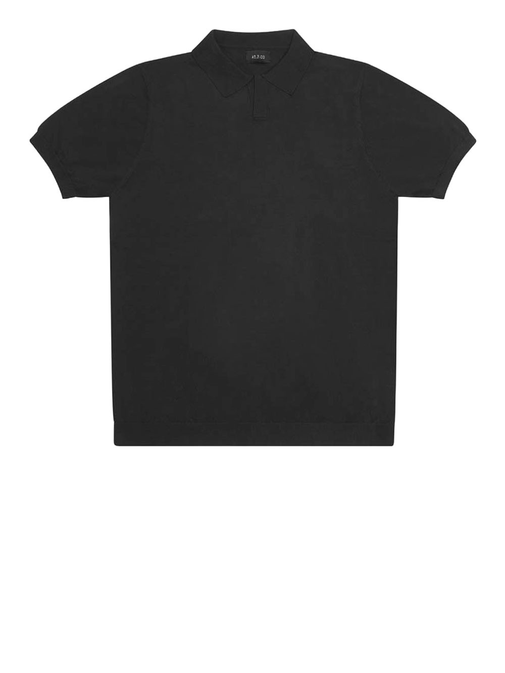 at.p.co poloshirt schwarz - herren größe m