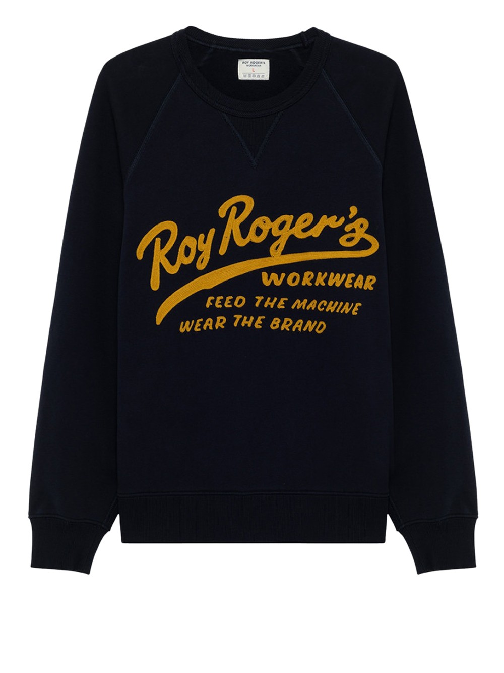 felpa roy rogers da uomo - blu