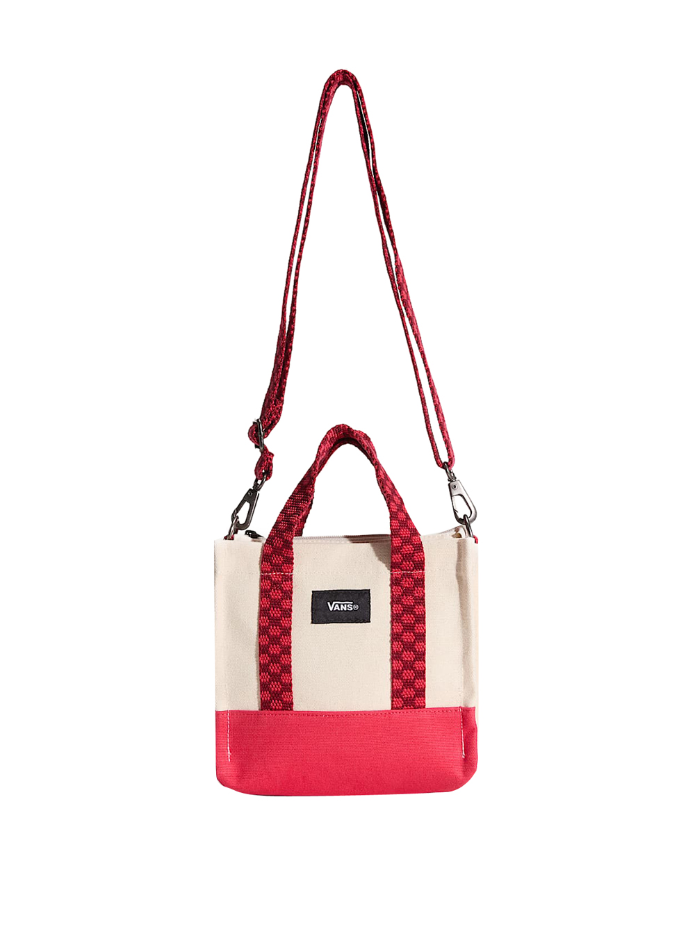 borsa a mano vans pergs unisex - fuxia taglia tu