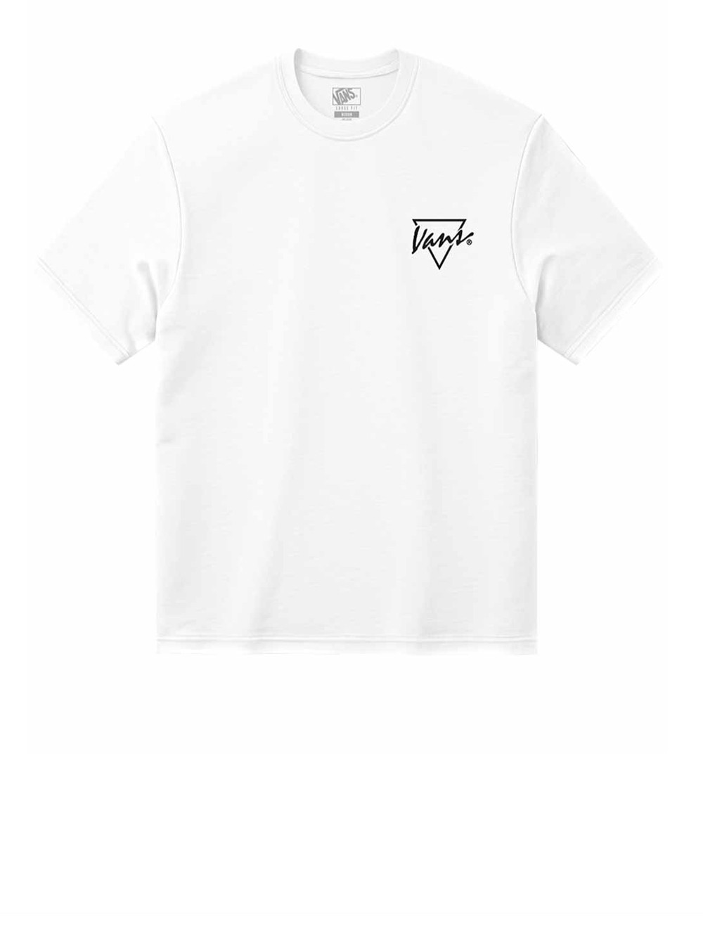 vans t-shirt weiß - herren größe l