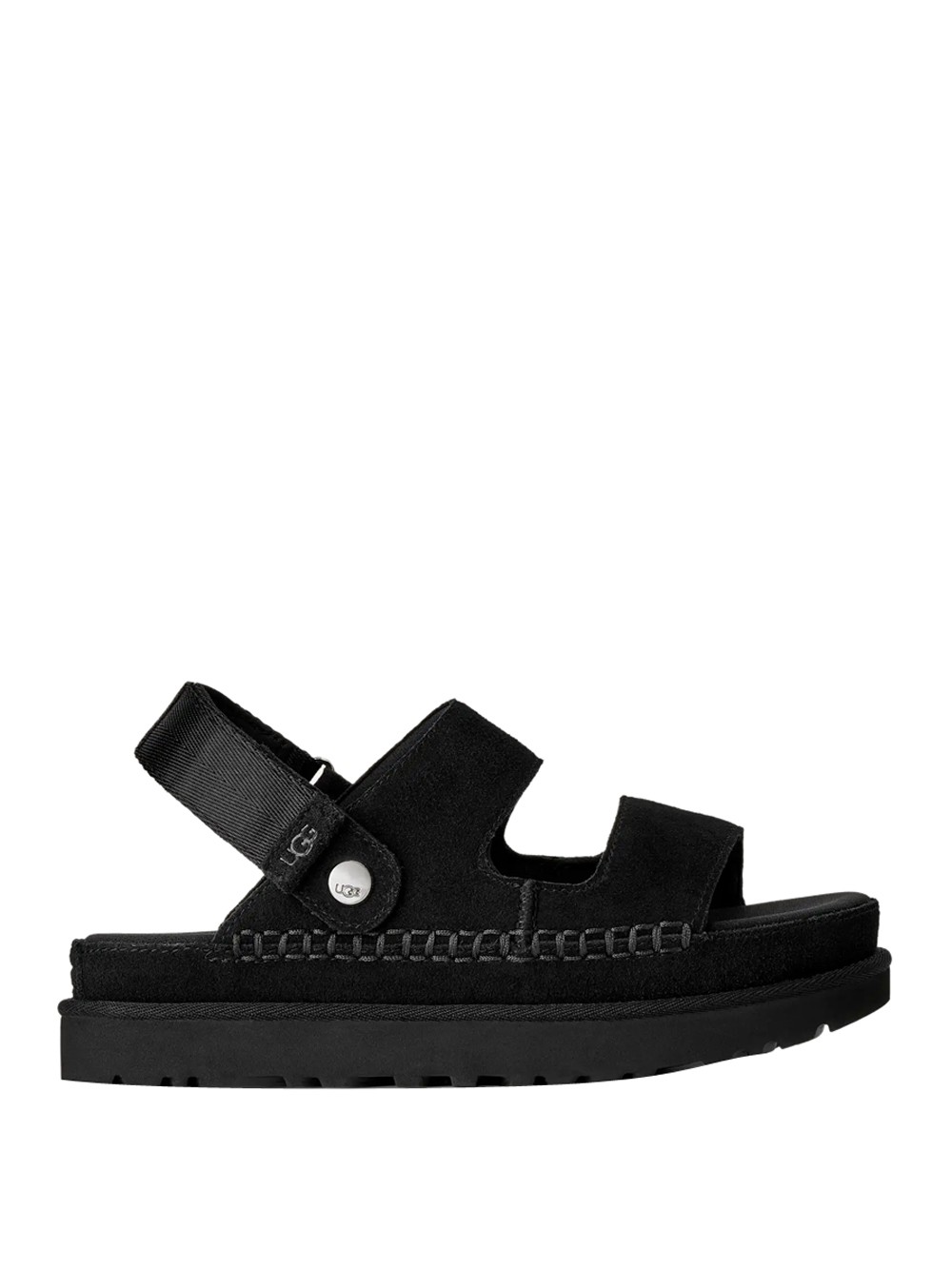 ugg sandale schwarz - damen größe 37