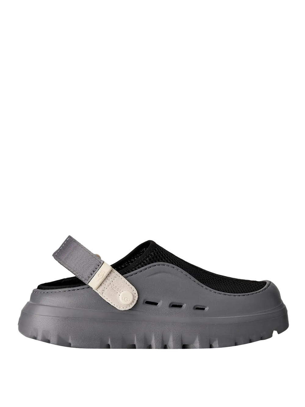 sandalo basso ugg peakmod breathe da uomo - grigio taglia 41