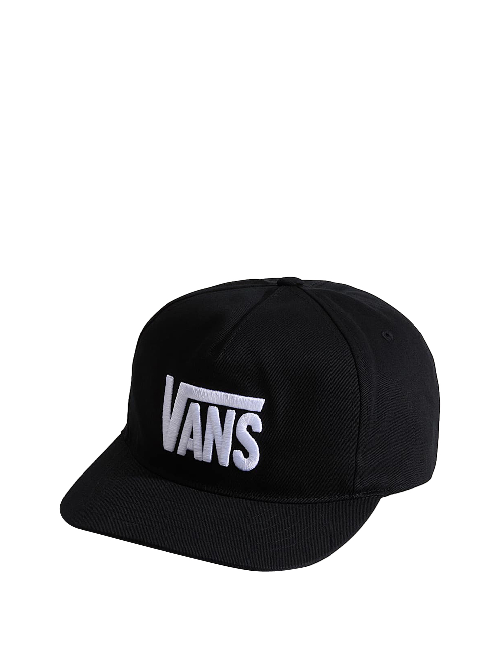 berretto con visiera vans logo snapback unisex - nero taglia tu