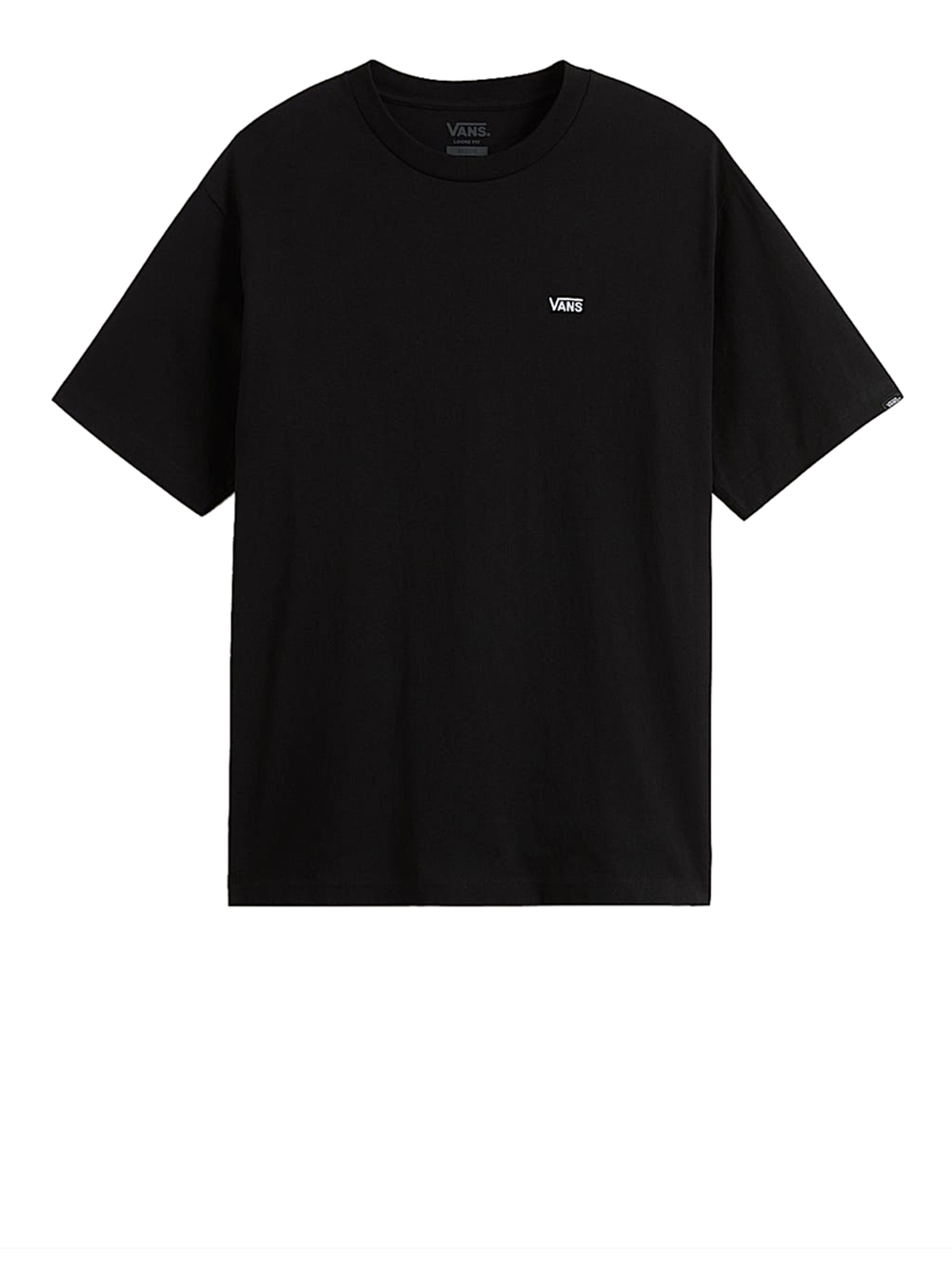 t-shirt vans left chest loose da uomo - nero taglia l