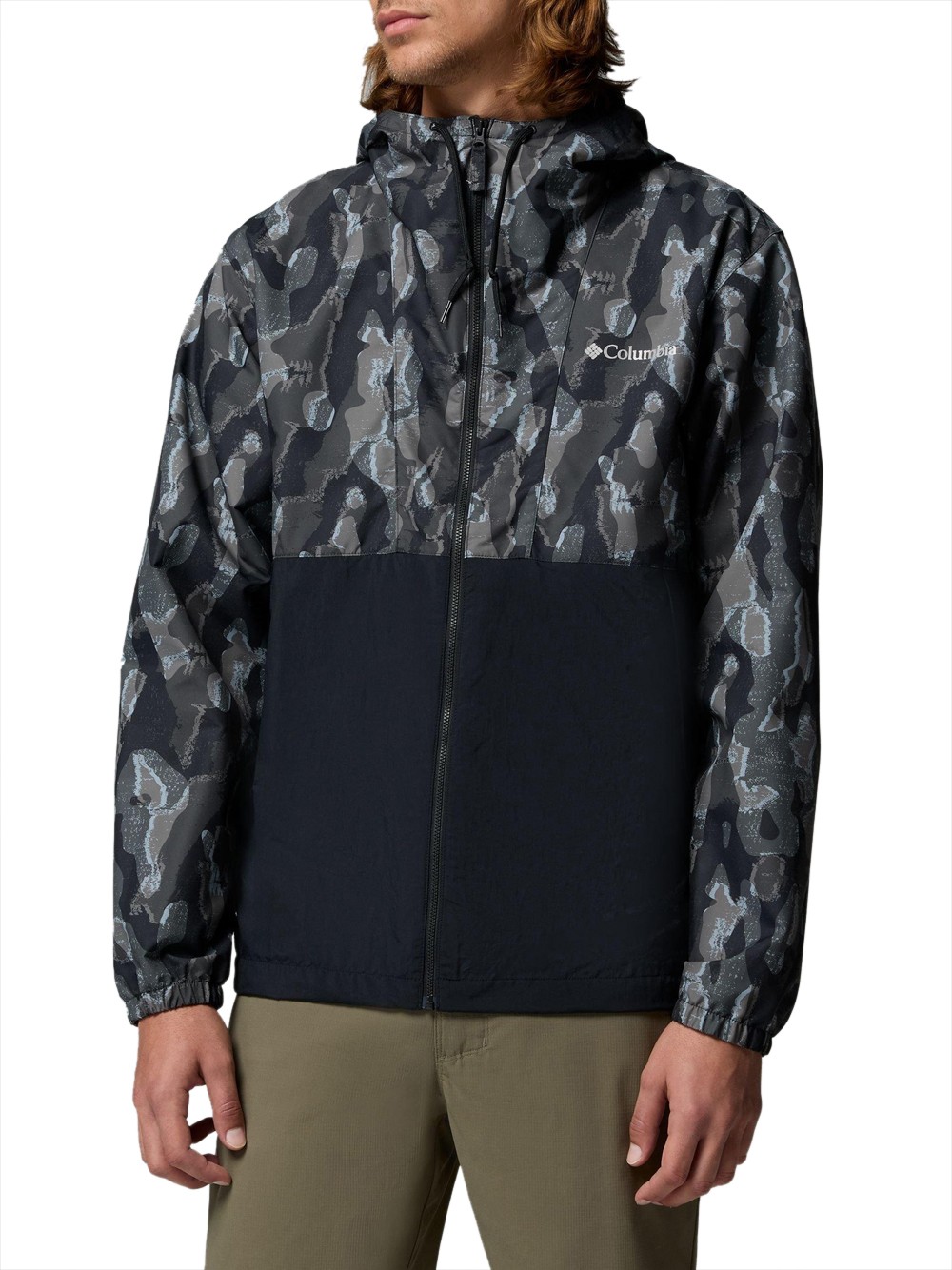 columbia jacke schwarz - herren größe xl