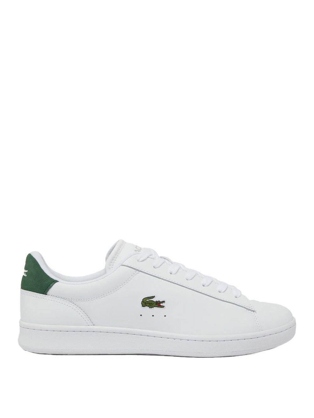 lacoste carnaby set men's sneakers - white size 43