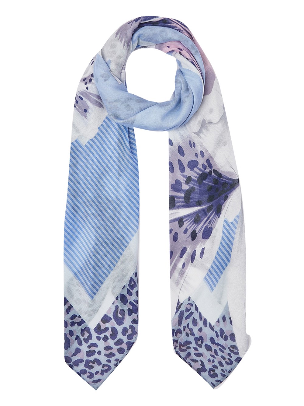 Liu-Jo Donna Celeste Foulard Liu Jo Maxi Orchidea Da
