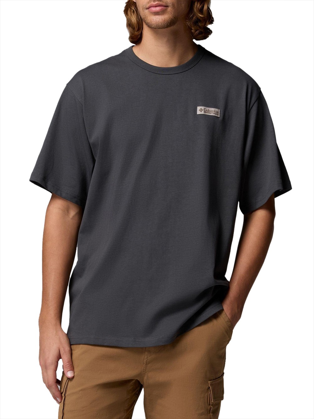 columbia t-shirt grau - herren größe xl