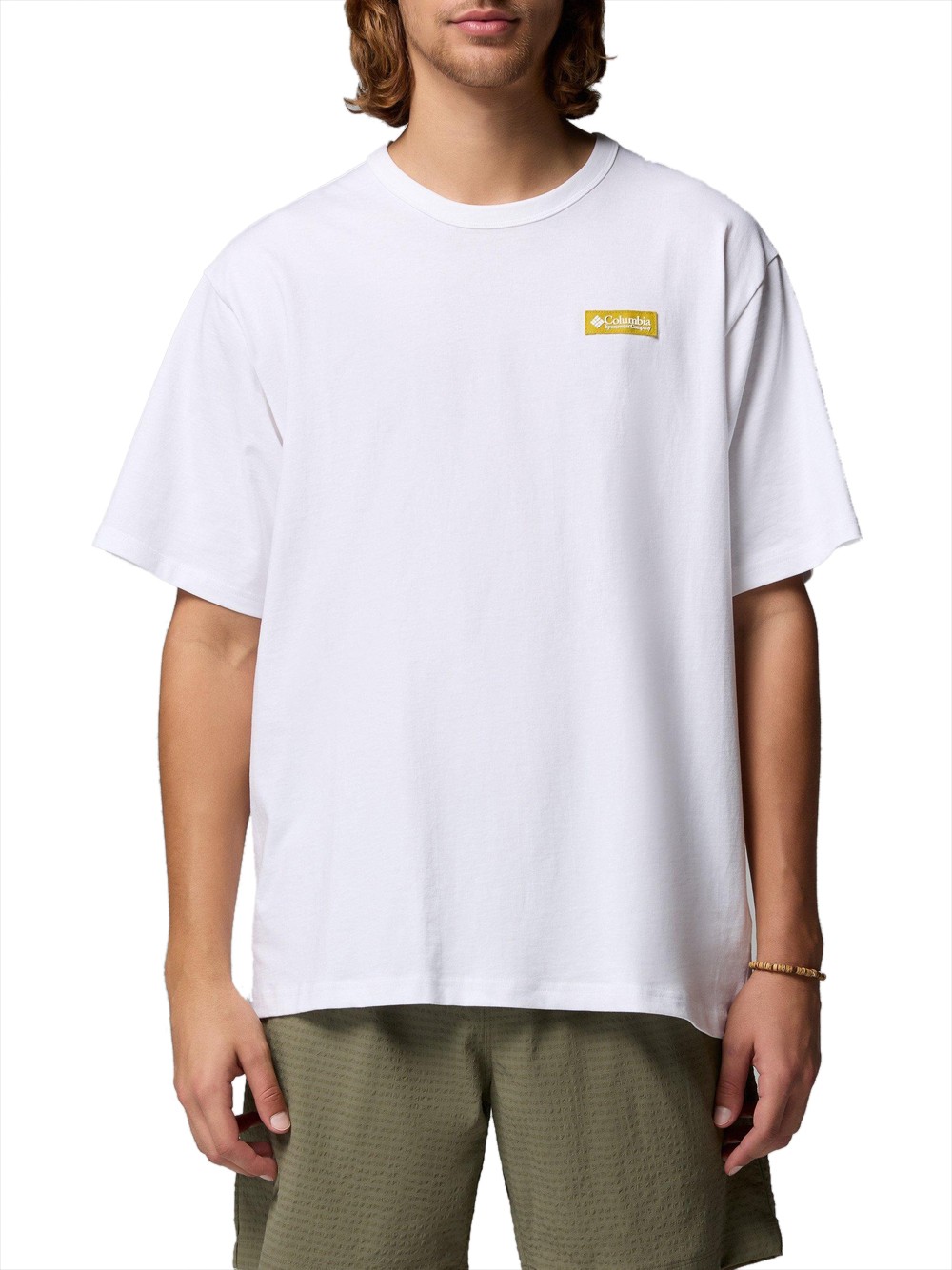 columbia t-shirt weiß - herren größe s