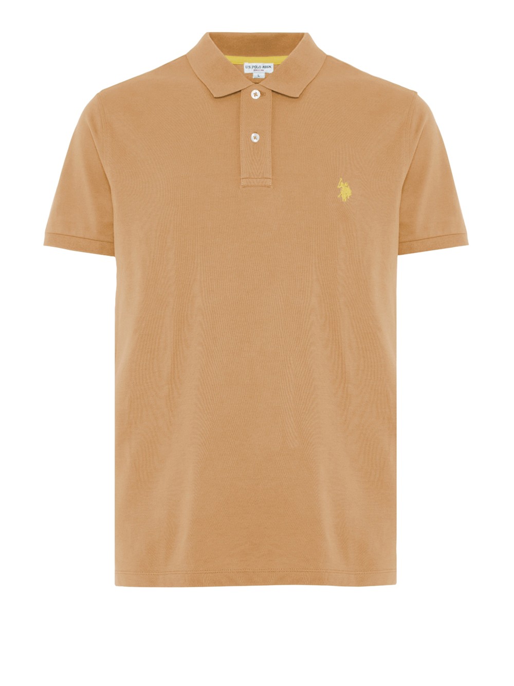 u.s. polo assn. poloshirt orange - herren größe m