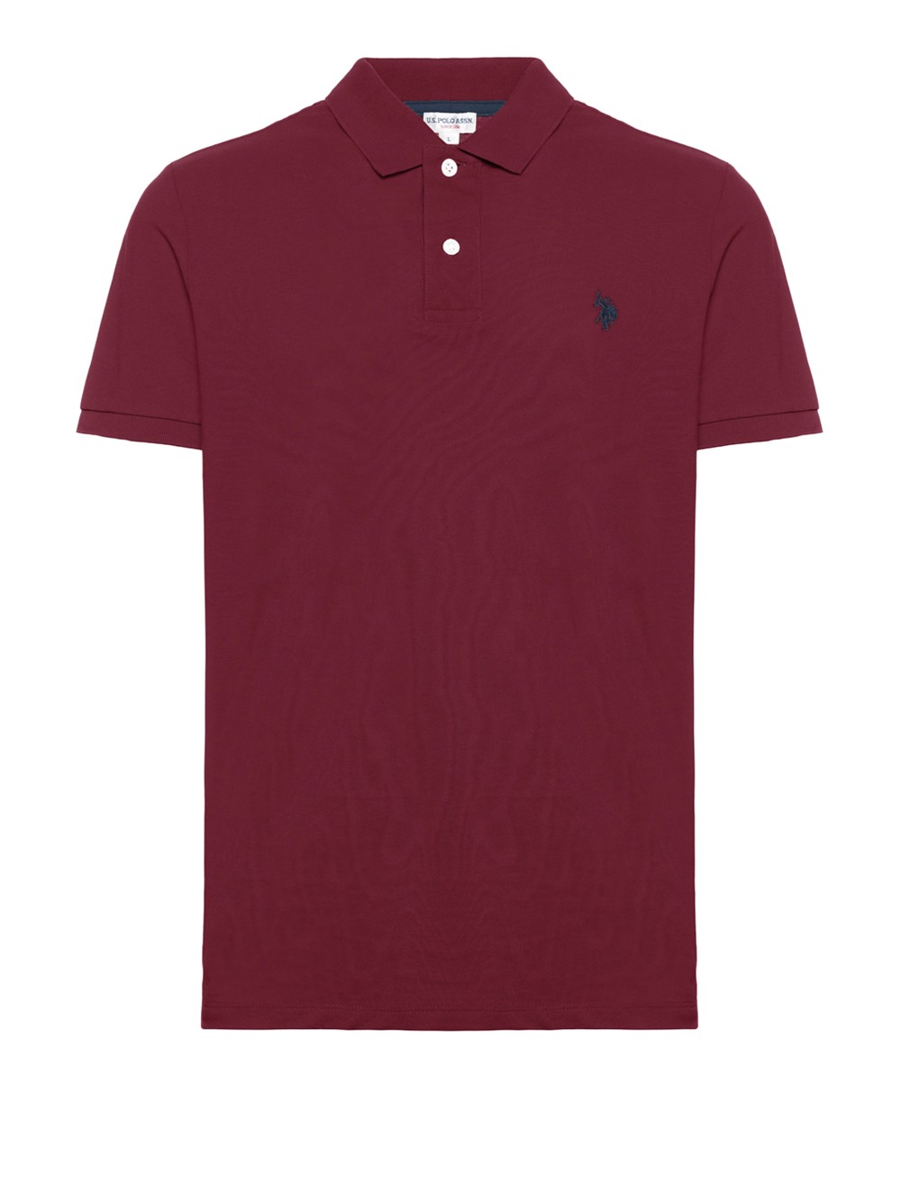 u.s. polo assn. poloshirt bordeaux - herren größe 4xl