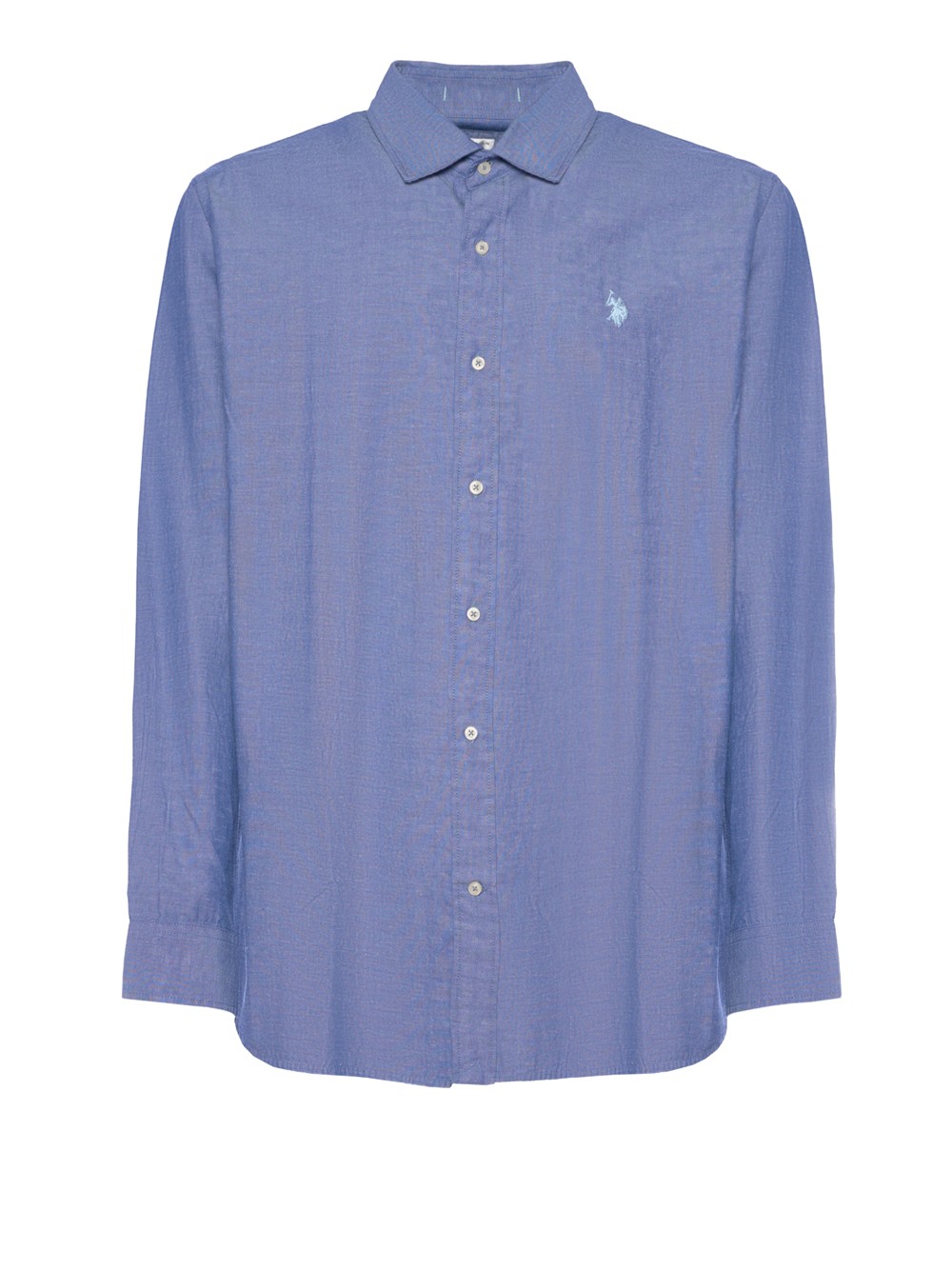 u.s. polo assn. casual hemd blau - herren größe xl