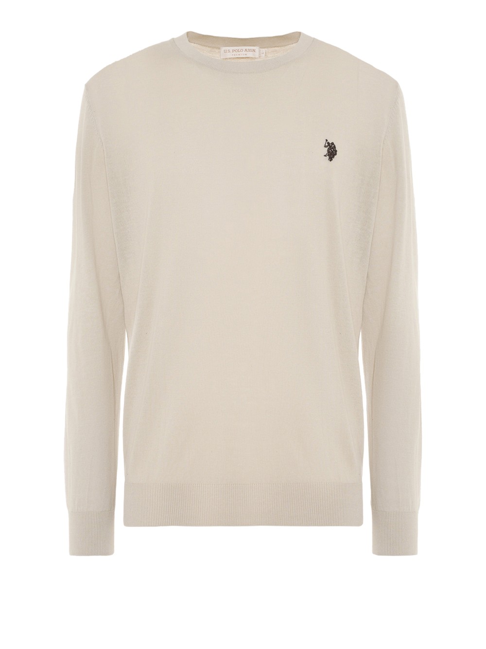 u.s. polo assn. pullover ivory - herren größe m
