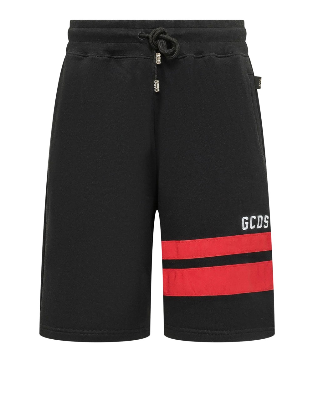 bermuda casual gcds da uomo - nero taglia s