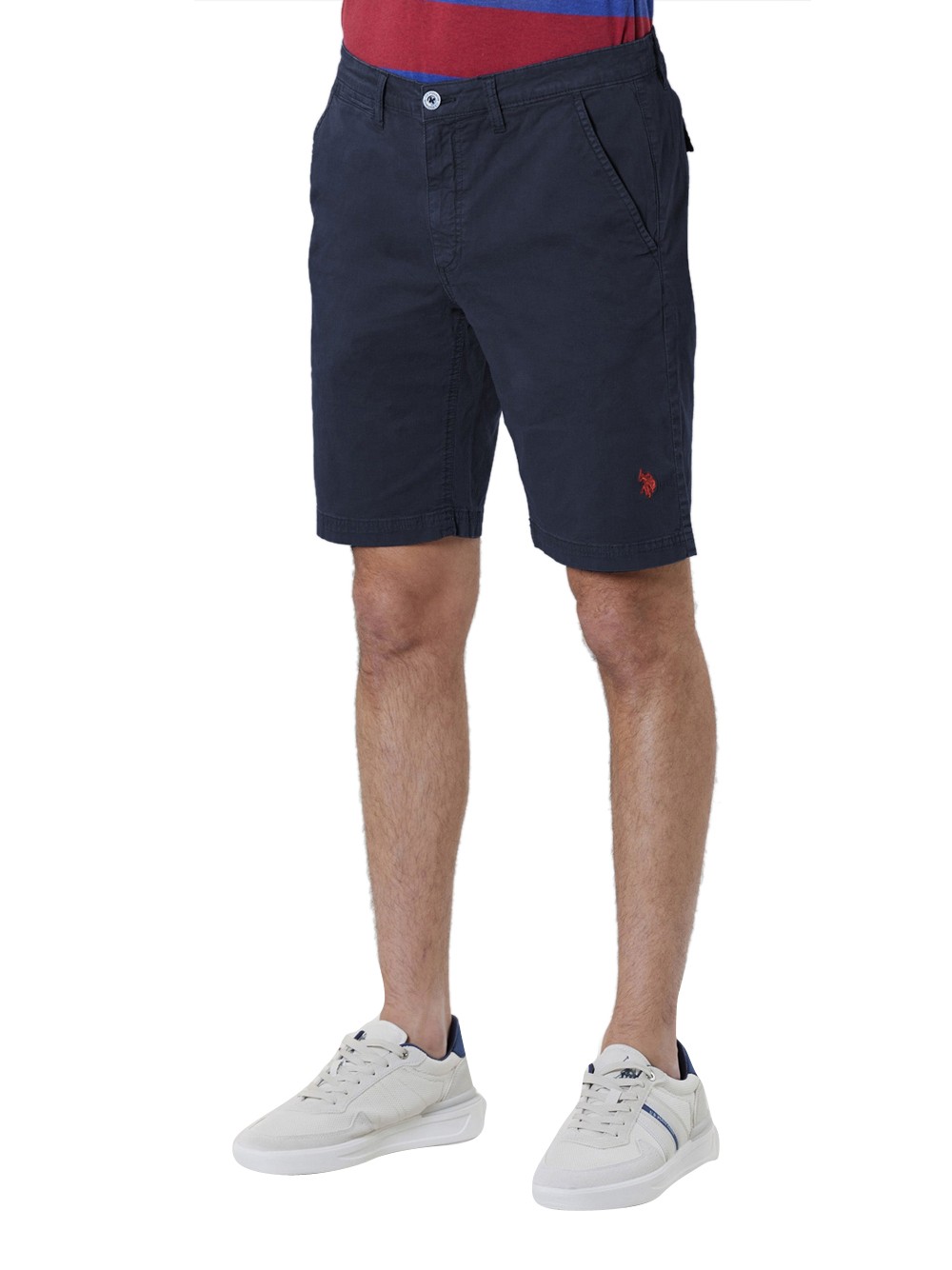 u.s. polo assn. casual bermuda shorts blue - men's size 30