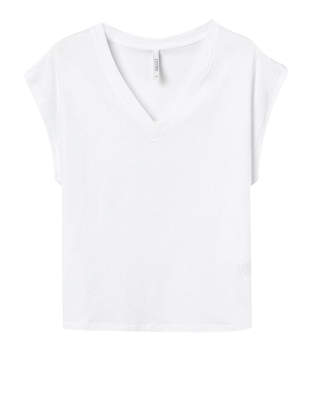 maglia tiffosi charlize da donna - bianco