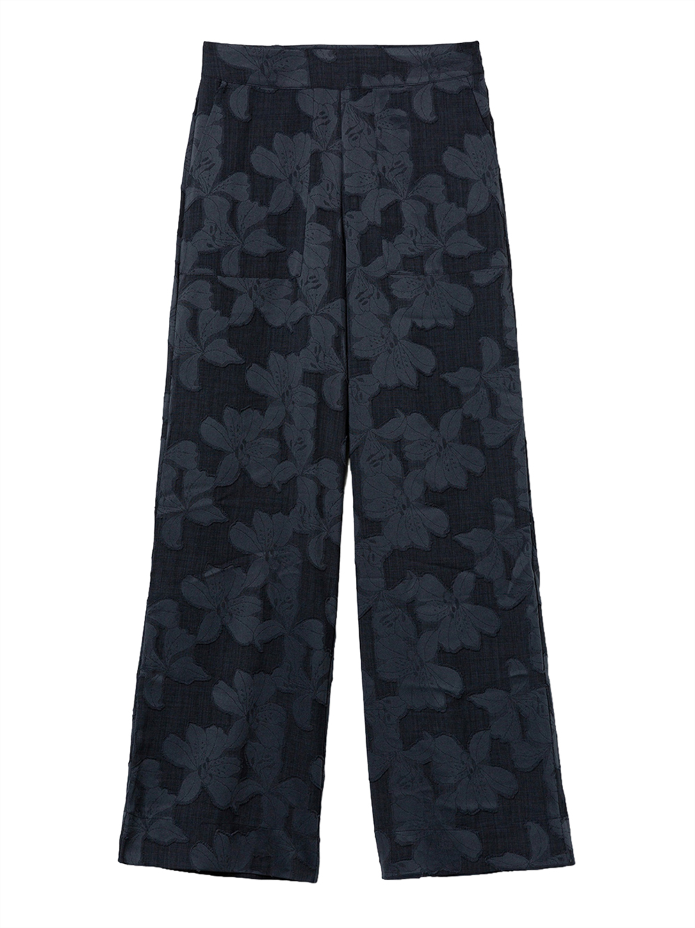 pantalone palazzo tiffosi opera da donna - blu
