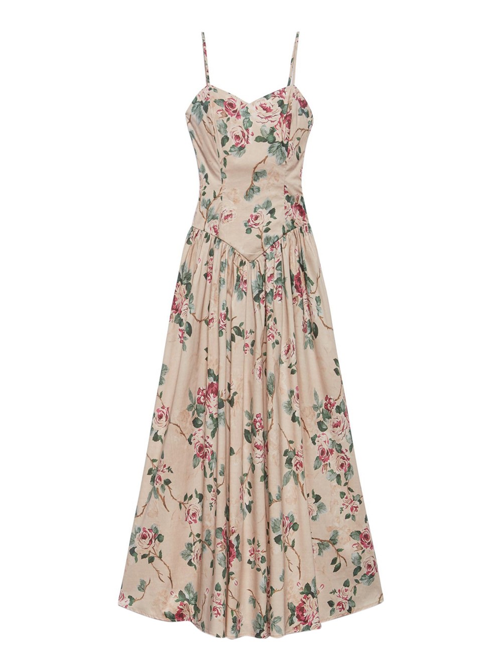 aniye by longuette-kleid floral - damen größe m