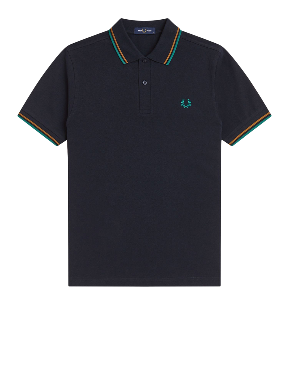polo fred perry twin tipped da uomo - blu