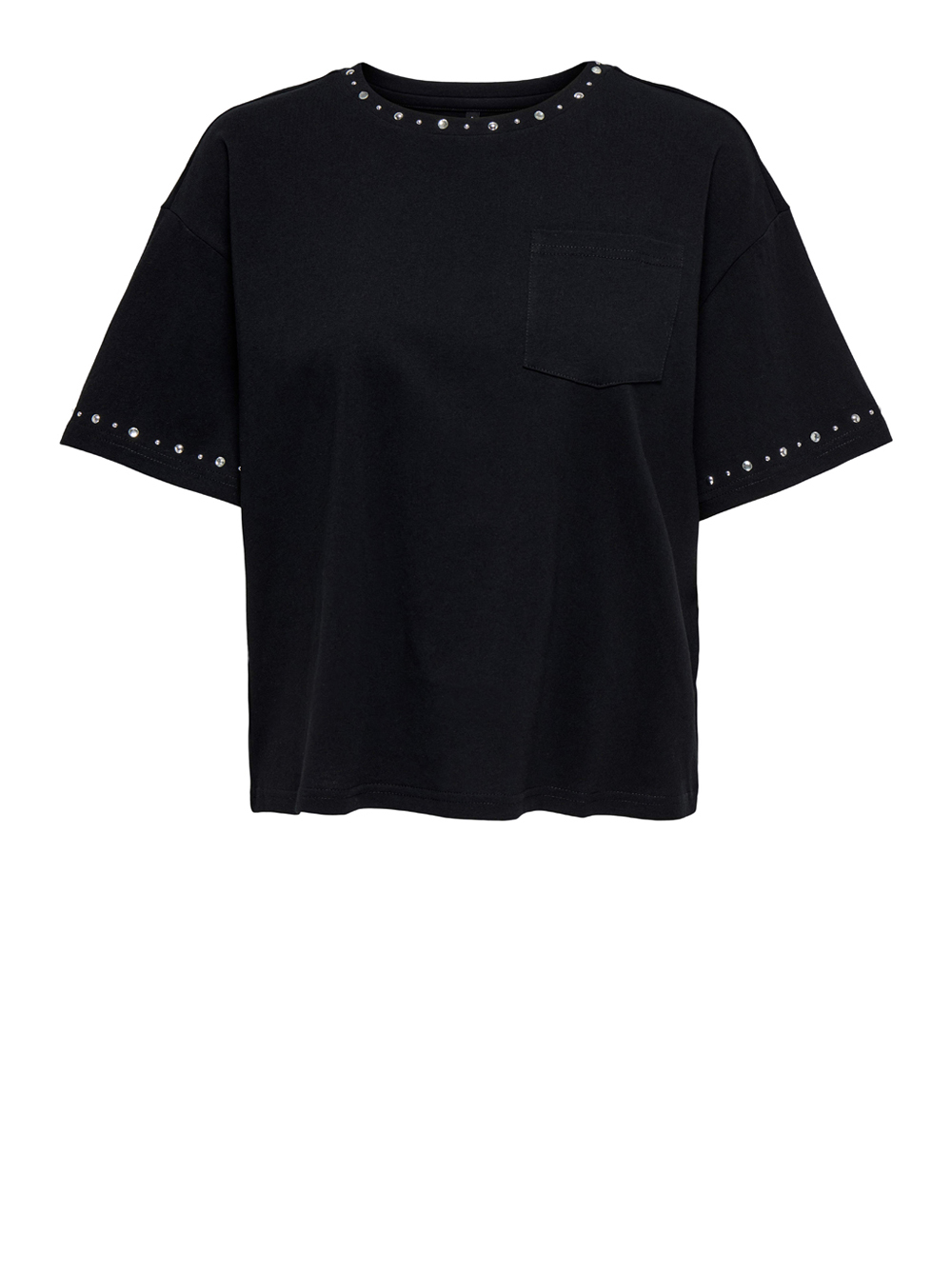 t-shirt only da donna - nero