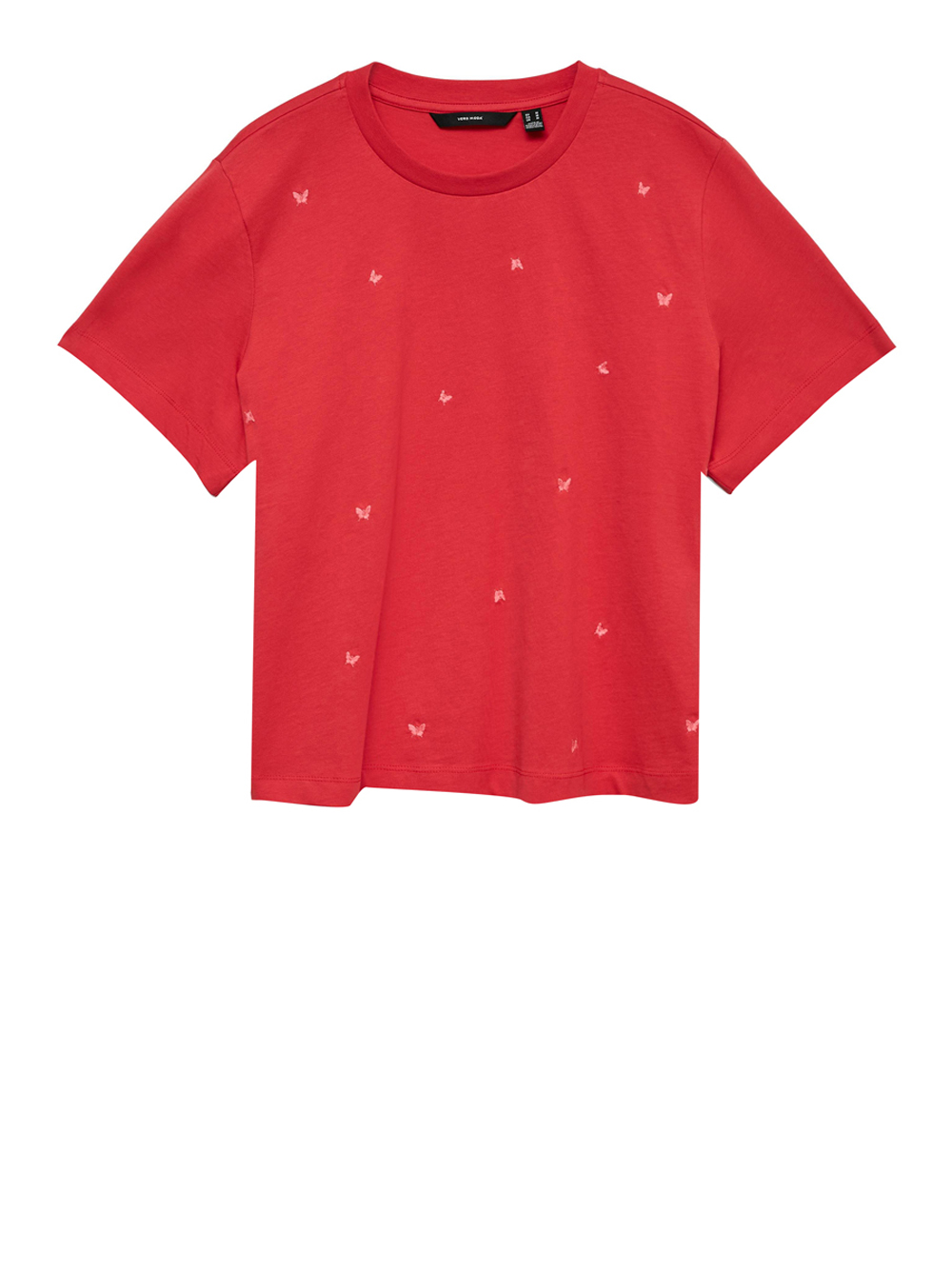 t-shirt vero moda da donna - rosso