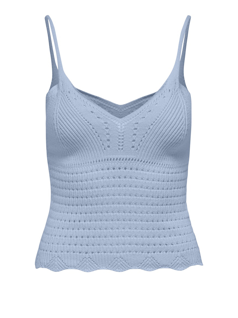 top only da donna - celeste